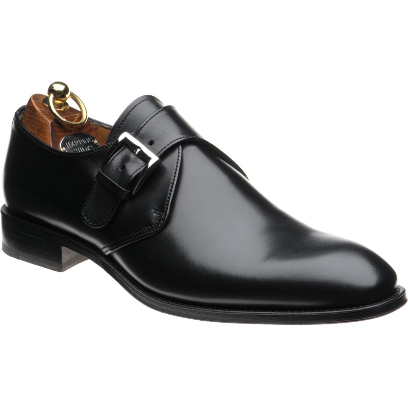 Italian best single monk strap shoes