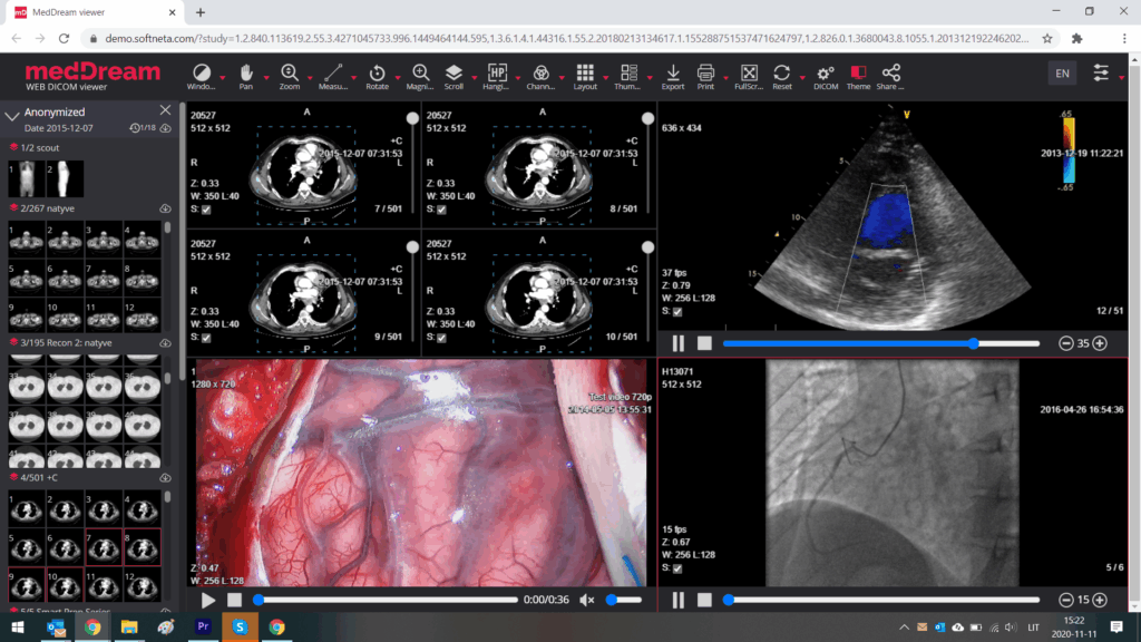 DICOM viewer library