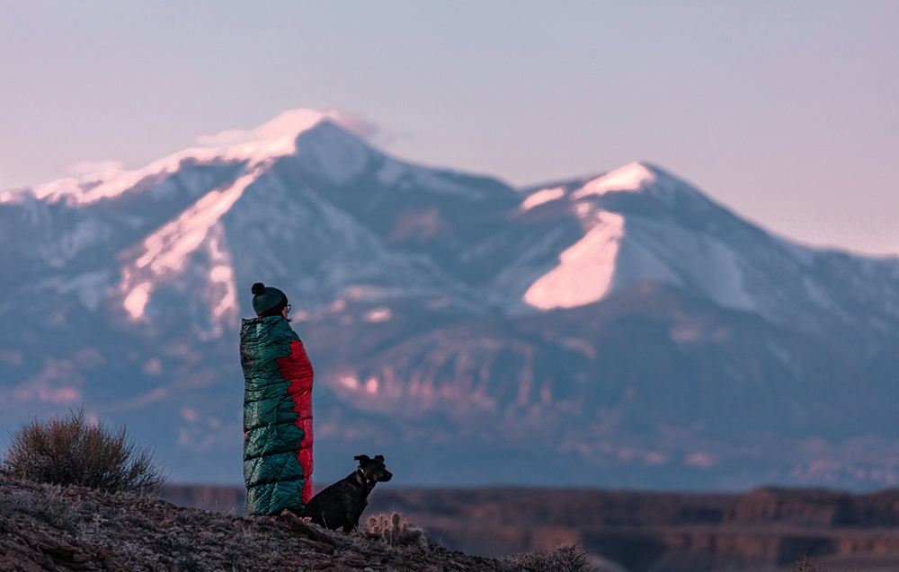 down sleeping bag